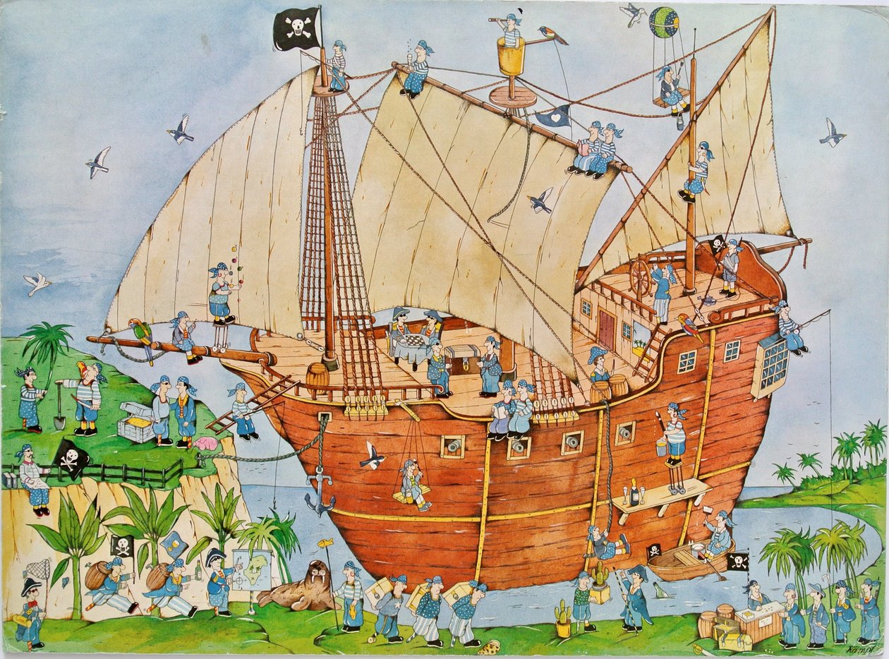 Navio pirata de Christian Kaempf