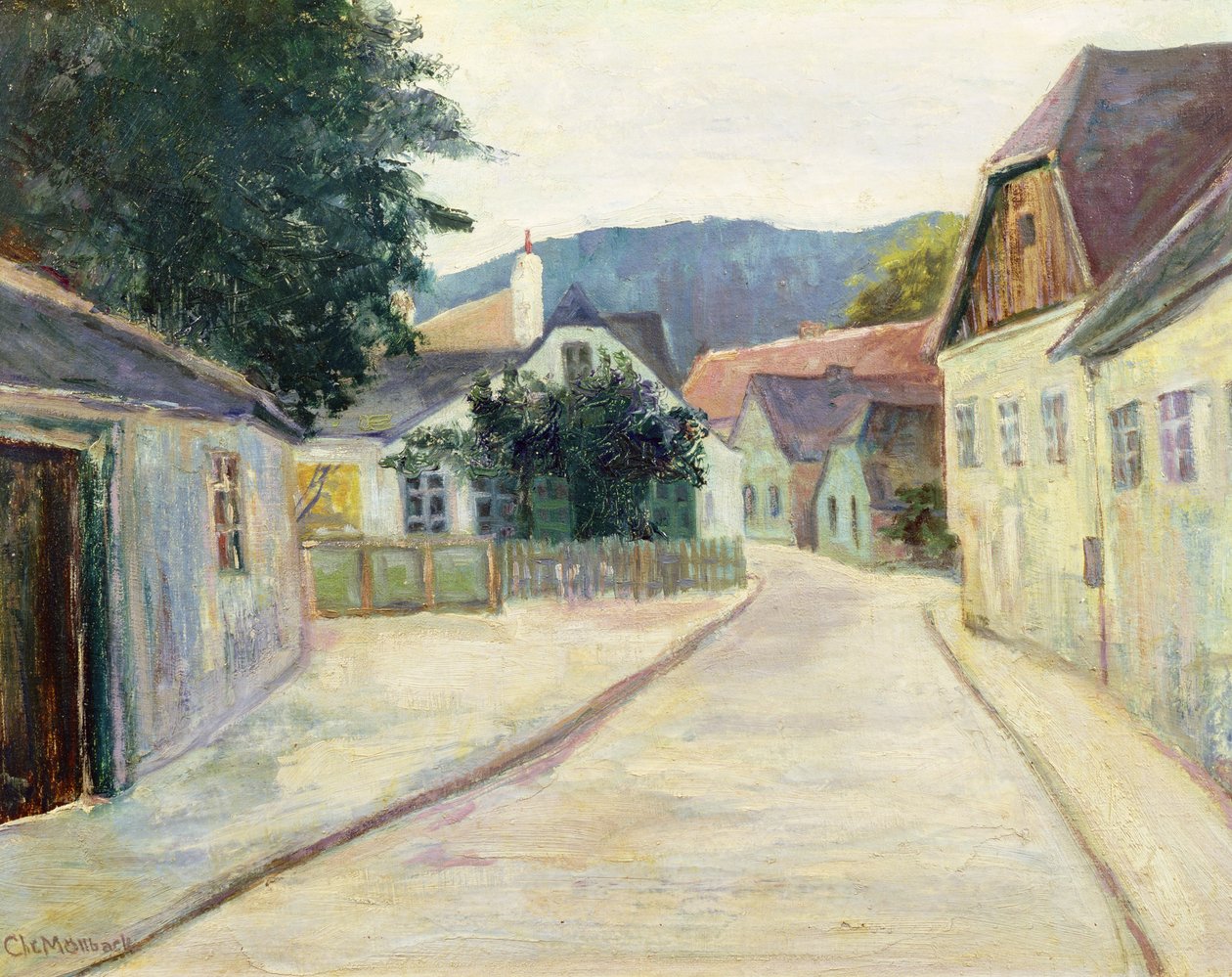 Estrada através da cidade de Christian Mollback