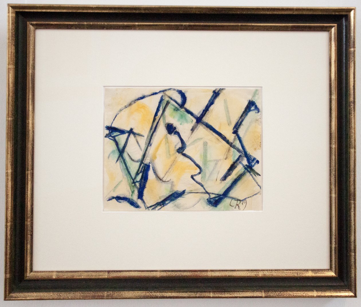 AbstrakcionDeutsch: Abstractionn de Christian Rohlfs
