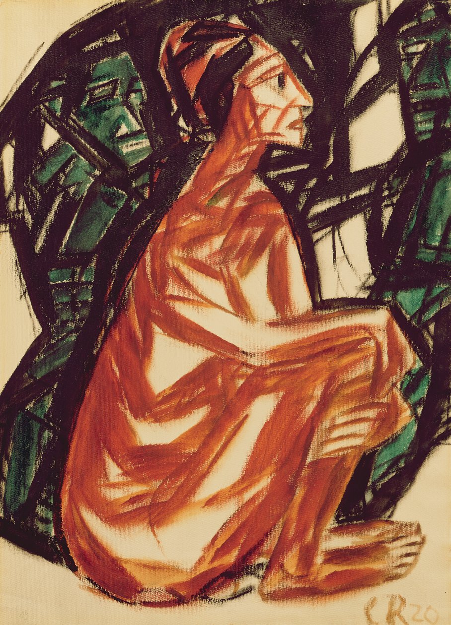 Esperando, 1920 de Christian Rohlfs