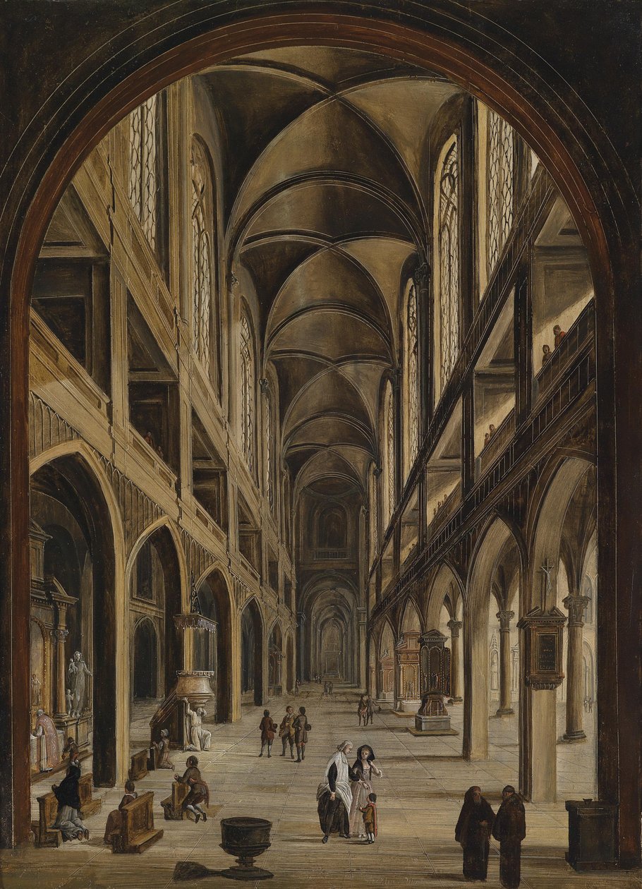 Kircheninterieur de Christian Stocklin