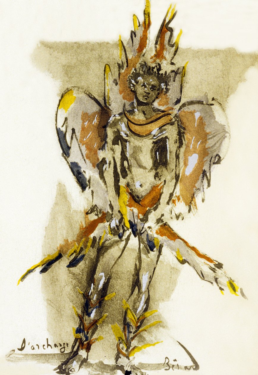 Ilustração de "Amphitryon 38" de Jean Giraudoux de Christian Bérard
