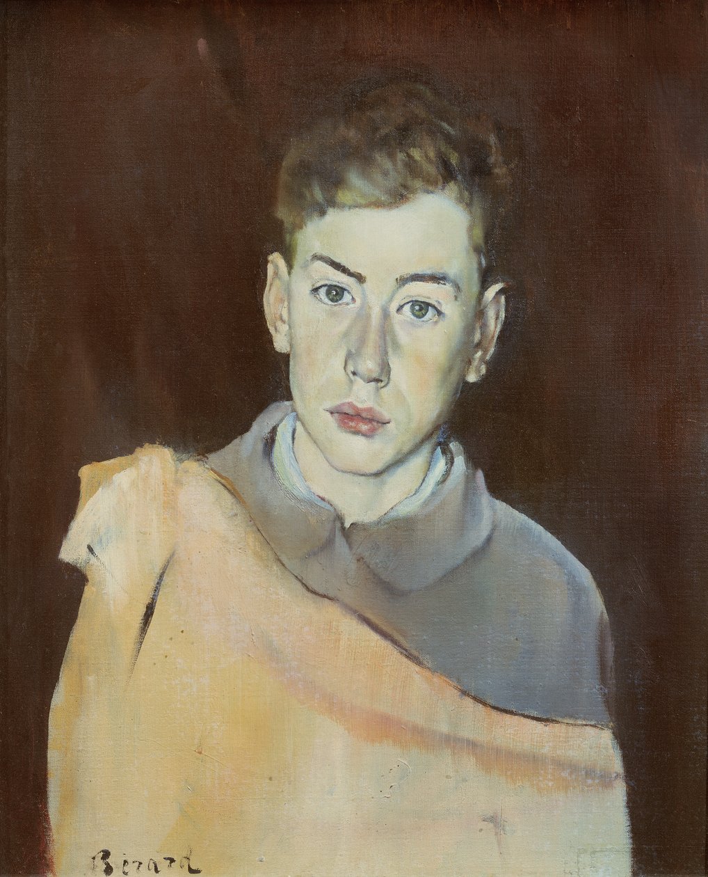 Retrato de um Rapaz (óleo sobre tela) de Christian Bérard