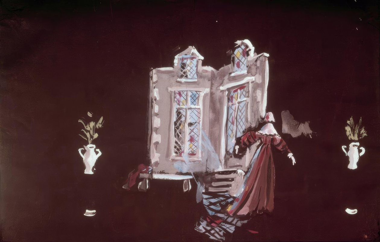 Projeto de palco para a Comédie Française, 1937 de Christian Bérard