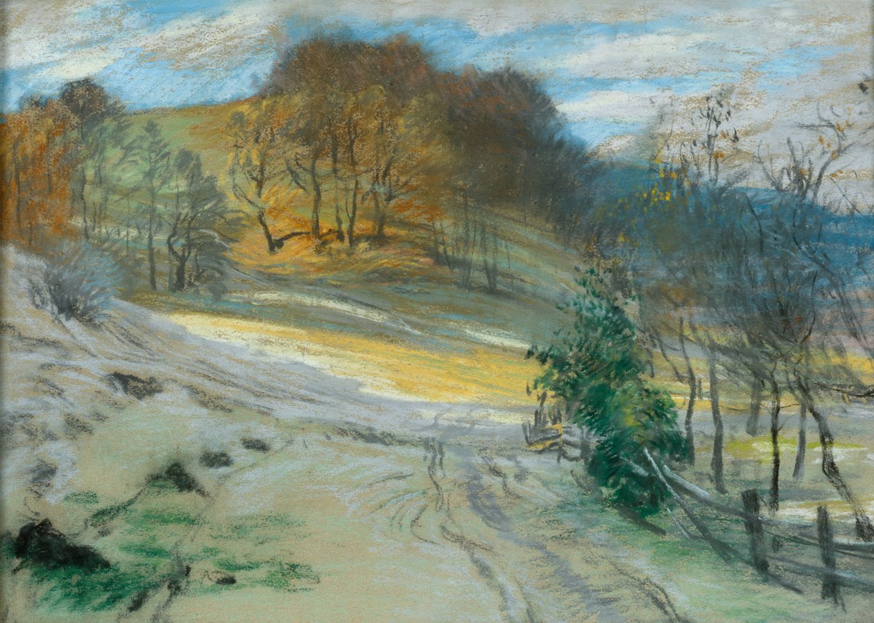 Paisagem de Outono de Christian Eriksen Skredsvig