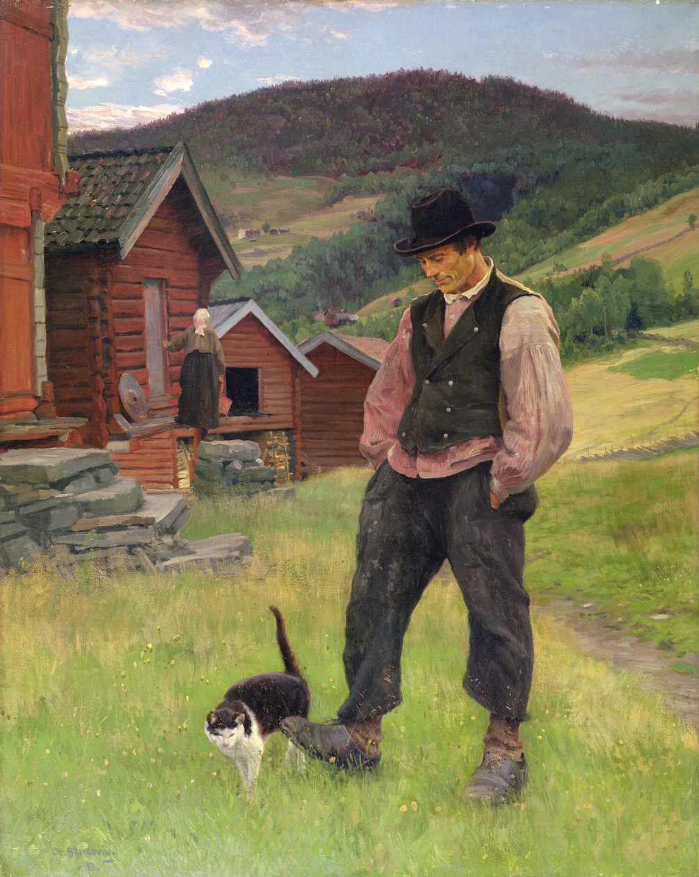 Idílio de Christian Eriksen Skredsvig