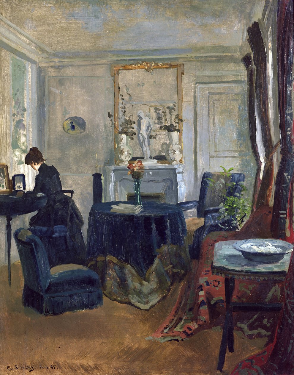 Interior, Paris de Christian Eriksen Skredsvig