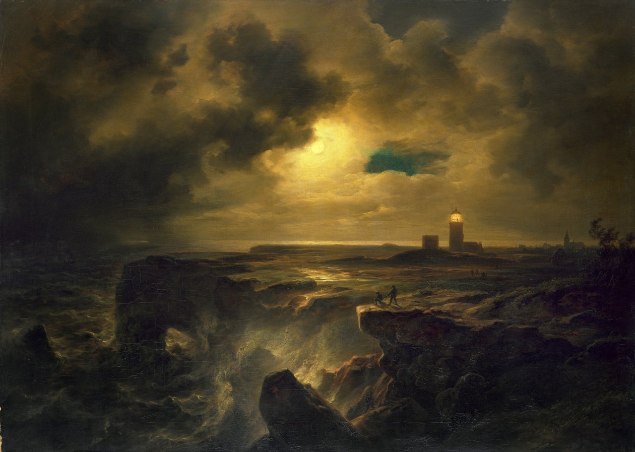 Helgoland no luar de Christian Ernst Bernhard Morgenstern