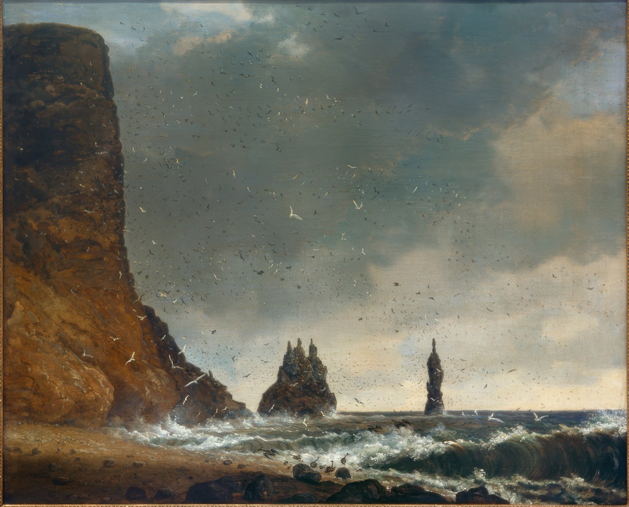 Paisagem costeira rochosa na Islândia de Christian Ezdorf