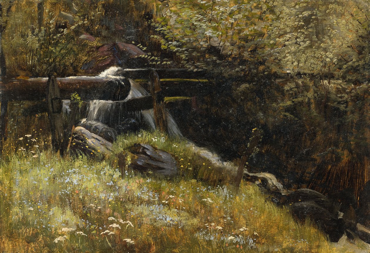 Alemão: Stream in May Stream in May de Christian Friedrich Gille