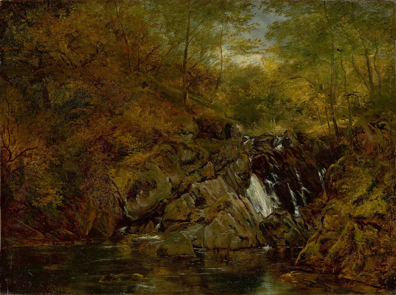 Corrente de montanha de Christian Friedrich Gille