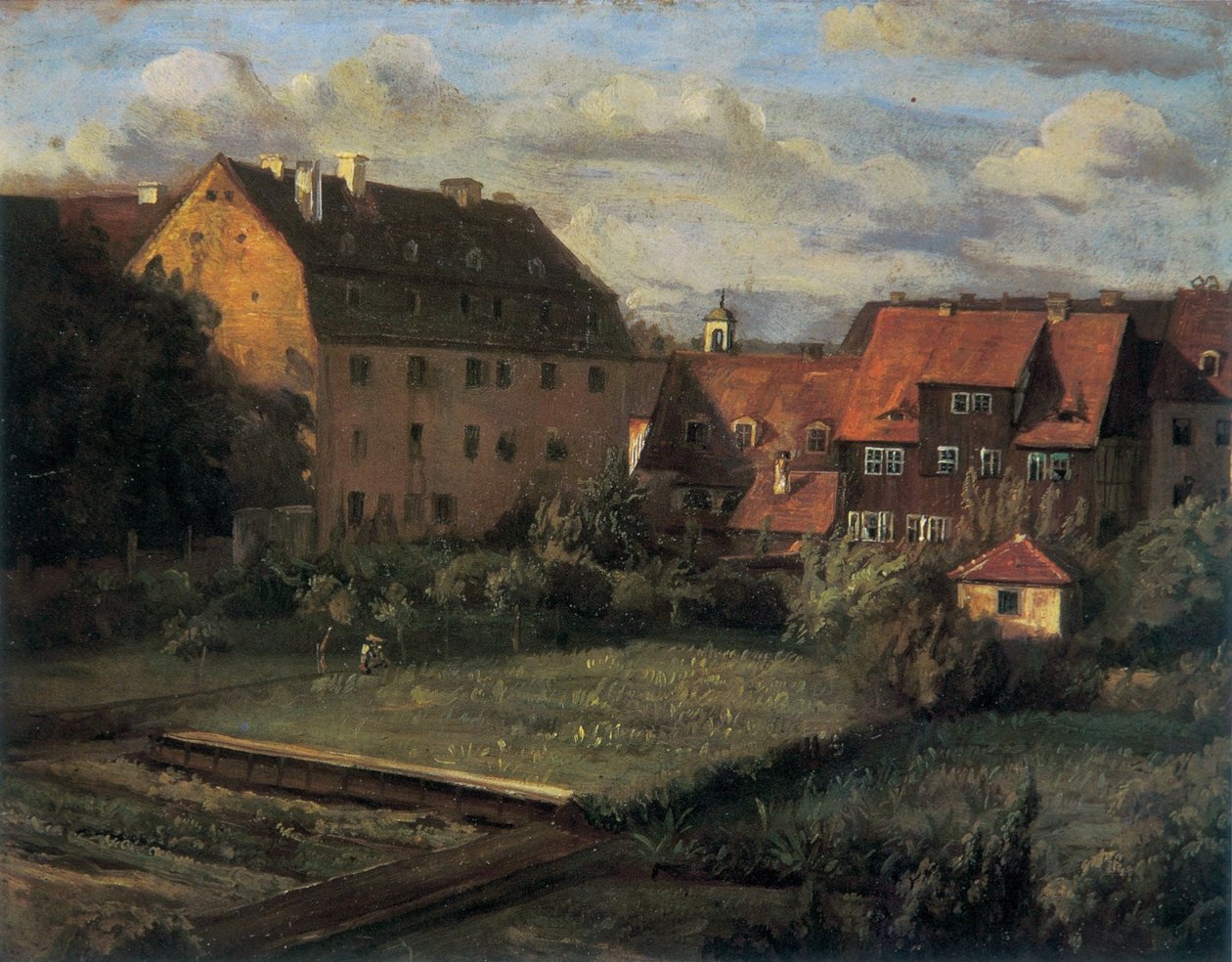 As casas vermelhas de Christian Friedrich Gille