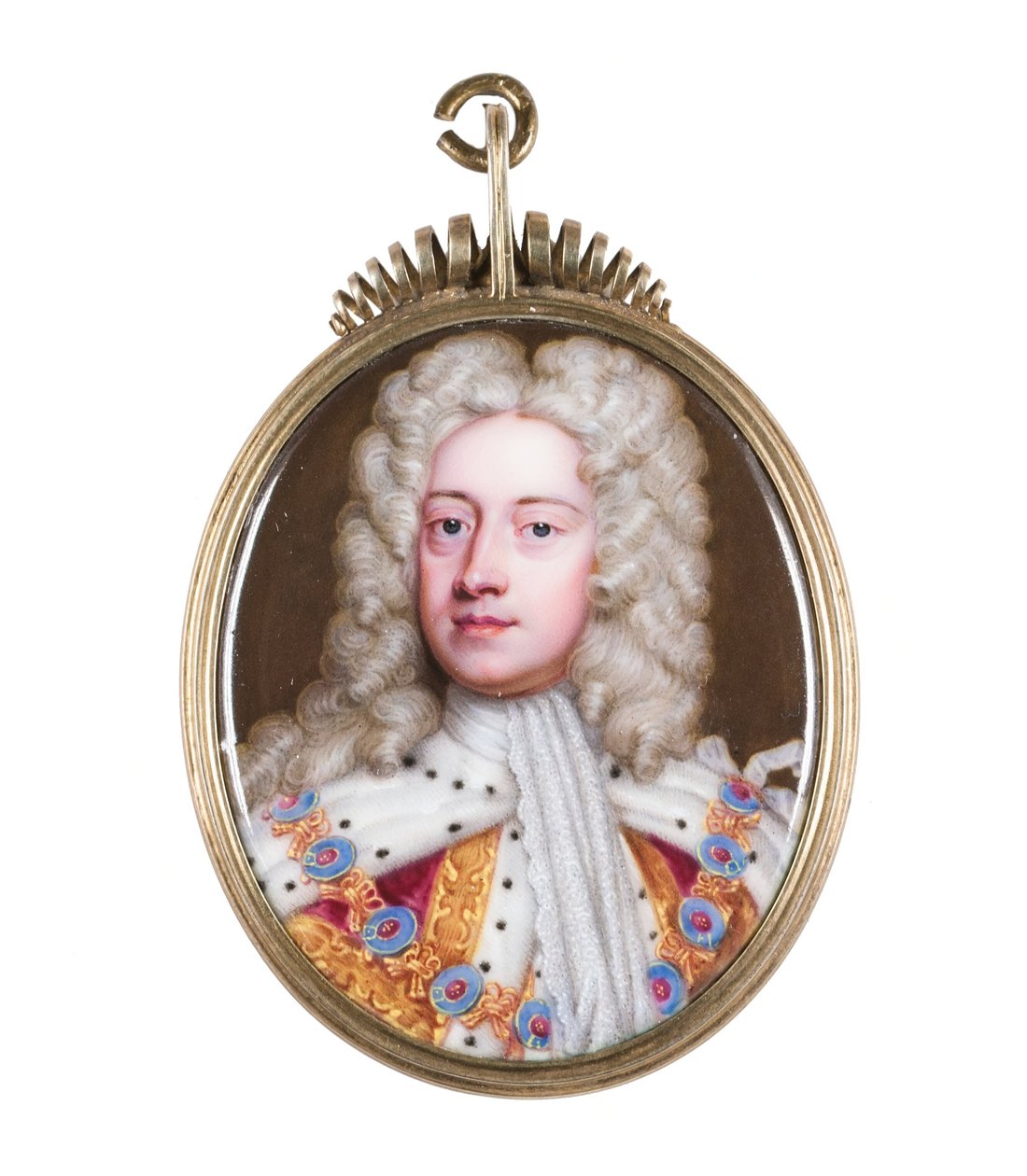 Jorge II, rei de Inglaterra e da Escócia de Christian Friedrich Zincke