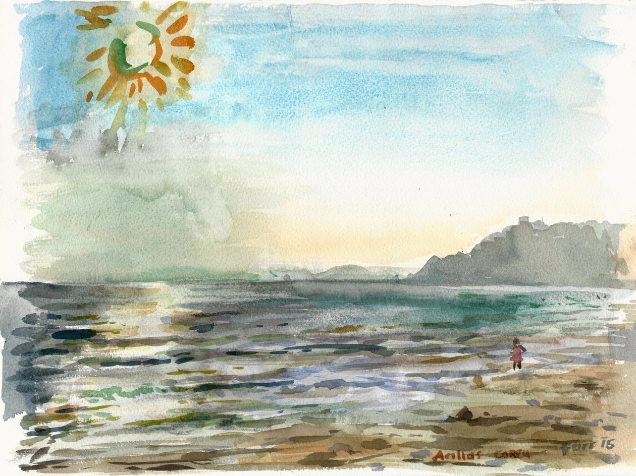 Arillas (aguarela) de Christian Furr