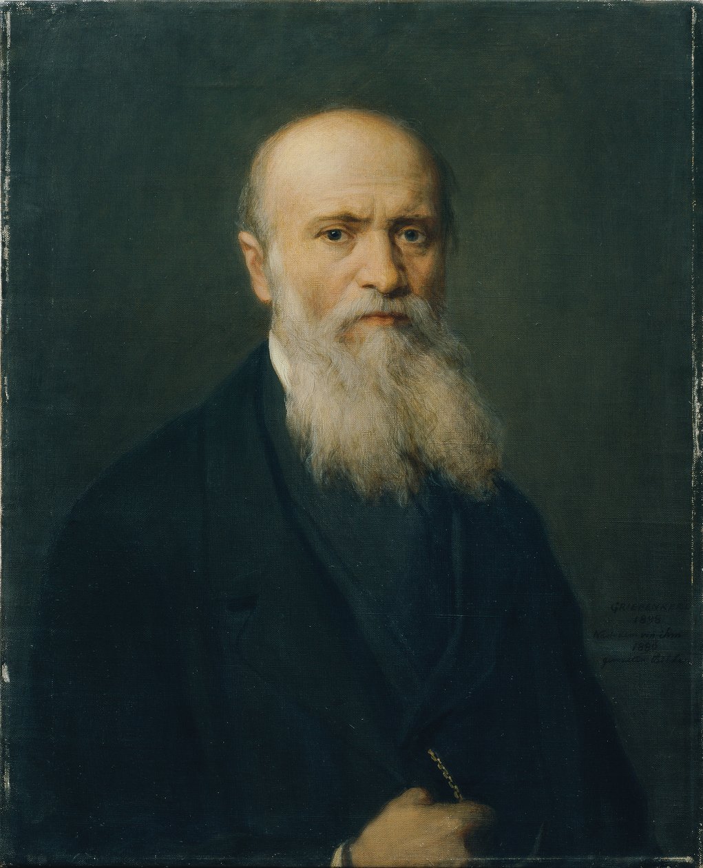 O pintor Eduard von Engerth de Christian Griepenkerl