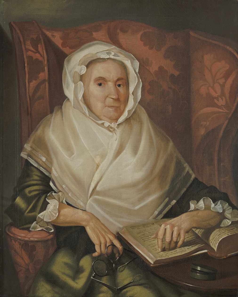 Retrato da Sra. Nicholas Salisbury, 1789 de Christian Gullager