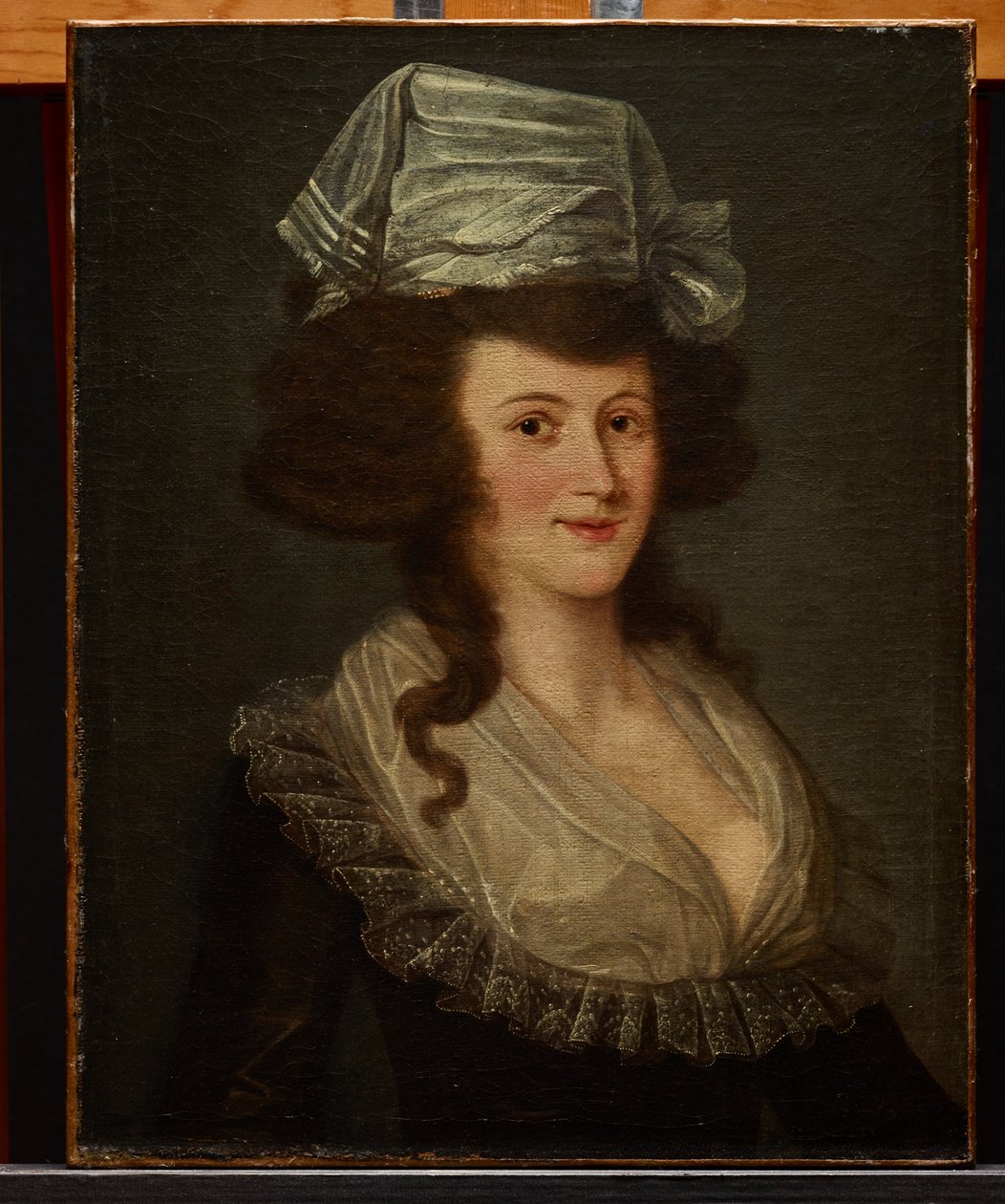 Retrato de uma mulher de Christian Gullager