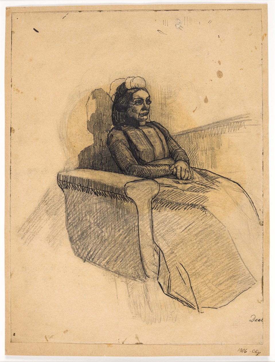 Dama e sofá de Christian Kongstad Petersen