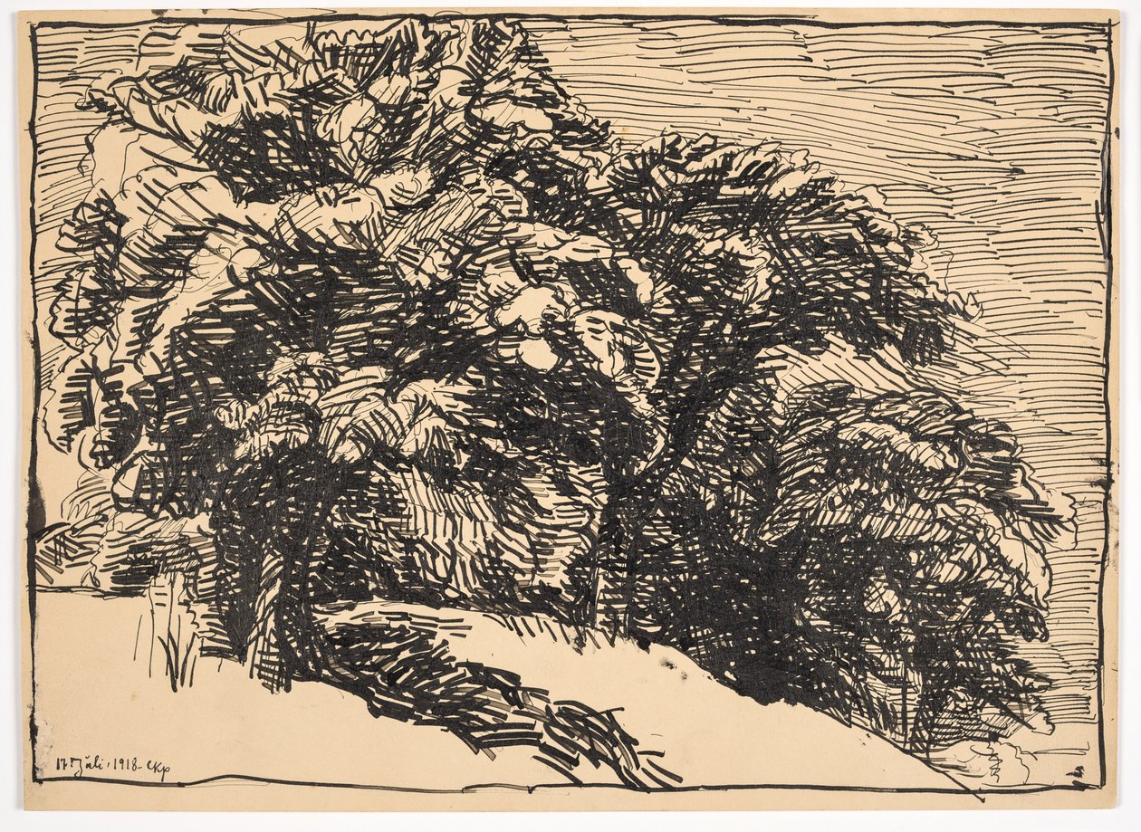 Carvalhos à beira de Christian Kongstad Petersen