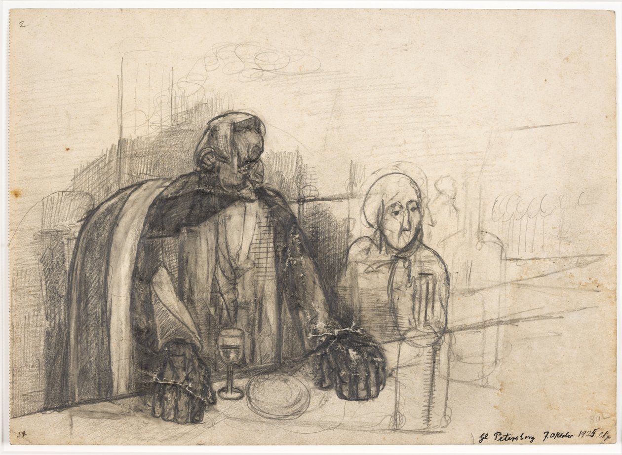 "Um conversador de mesa" de Christian Kongstad Petersen