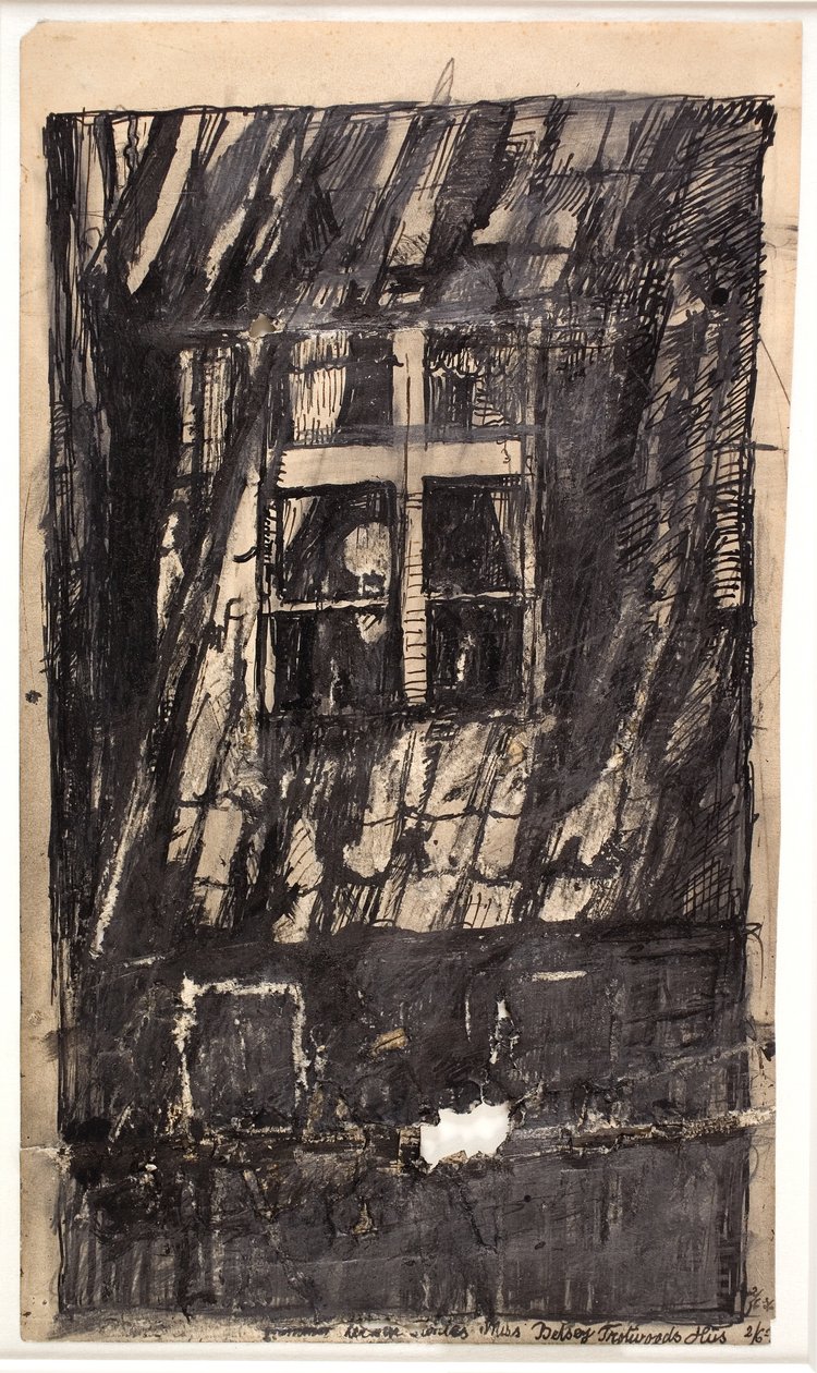 Sr. Dick na janela de Christian Kongstad Petersen