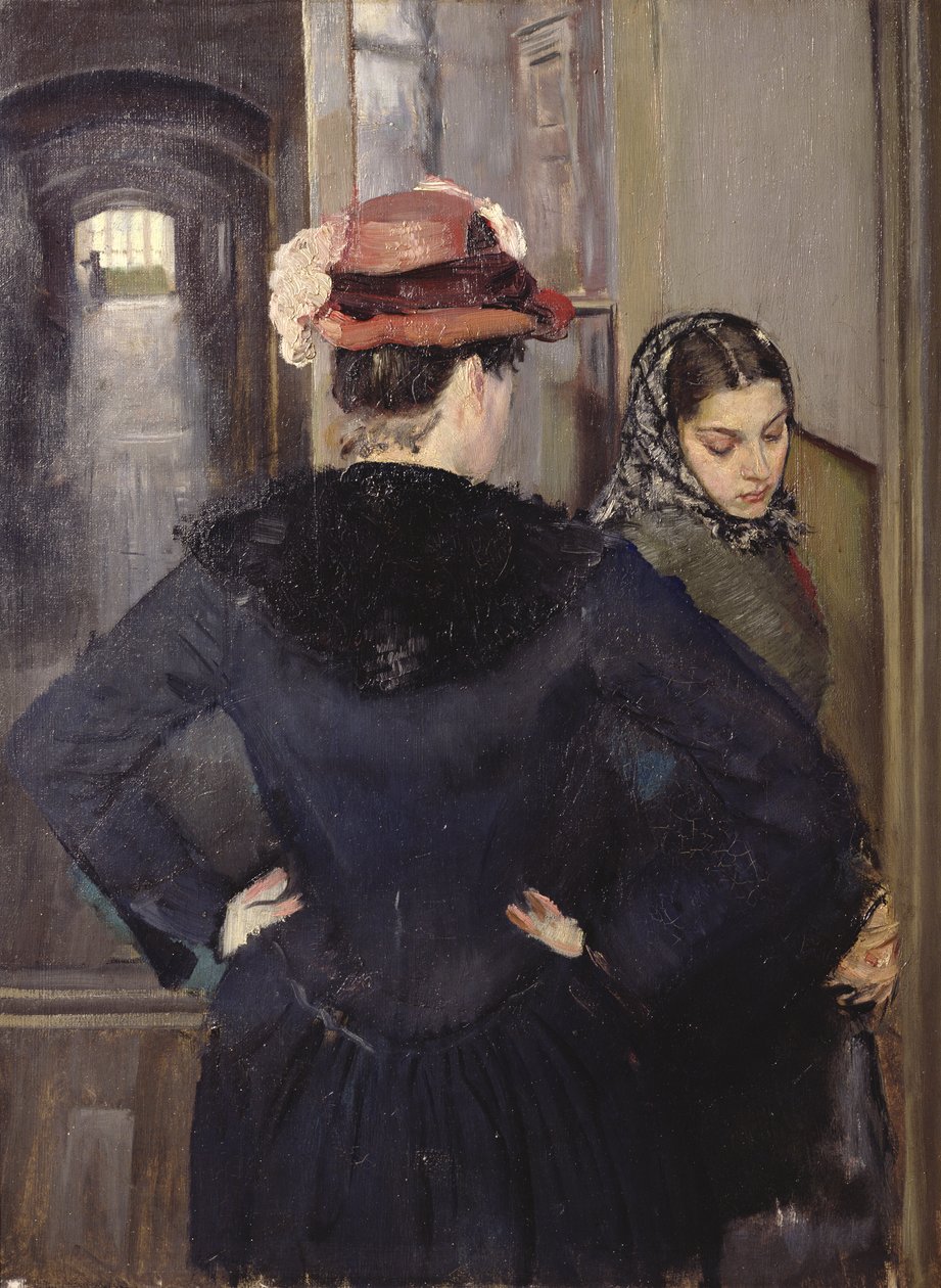 Um encontro (Albertino) de Christian Krohg