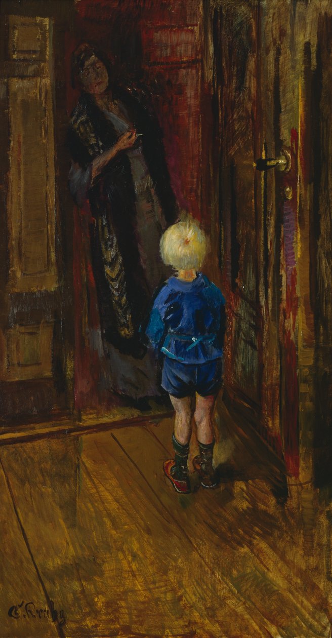 Uma mentira branca de Christian Krohg