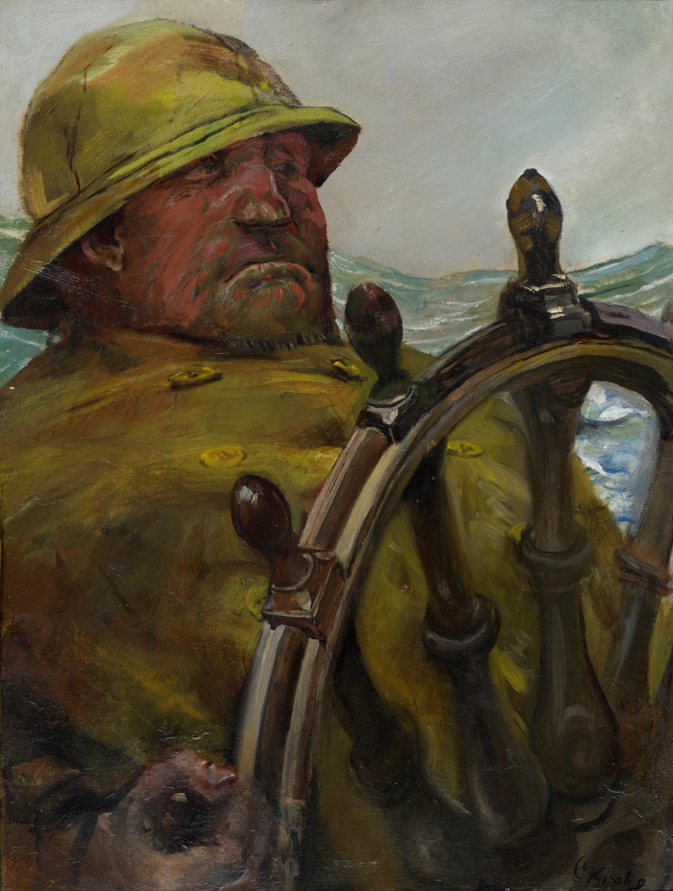 Ao leme de Christian Krohg