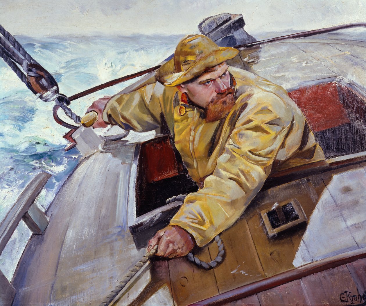 Hard Alee de Christian Krohg