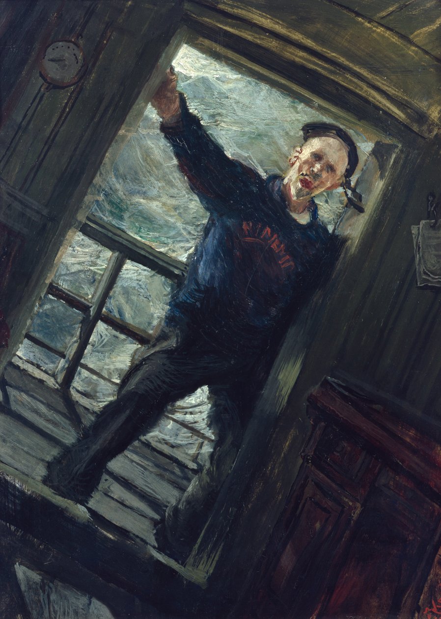Na abertura do boi (pintura) de Christian Krohg