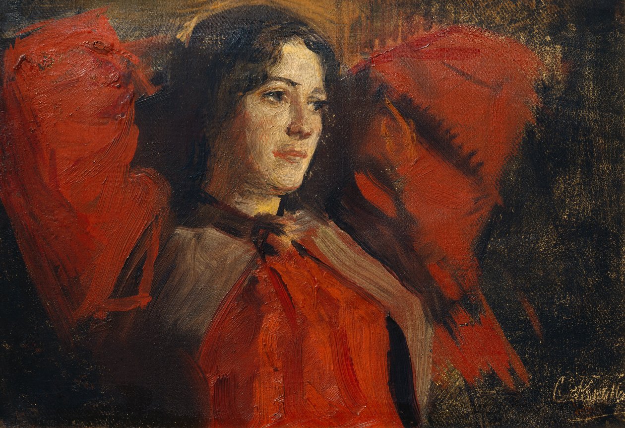 Menina Anna Diriks de Christian Krohg