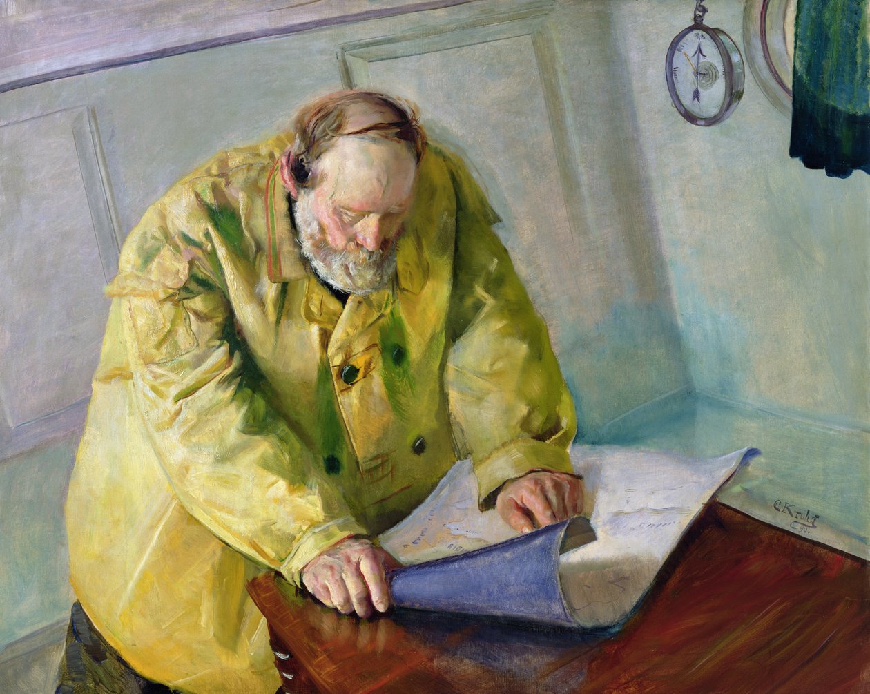 Água turva de Christian Krohg