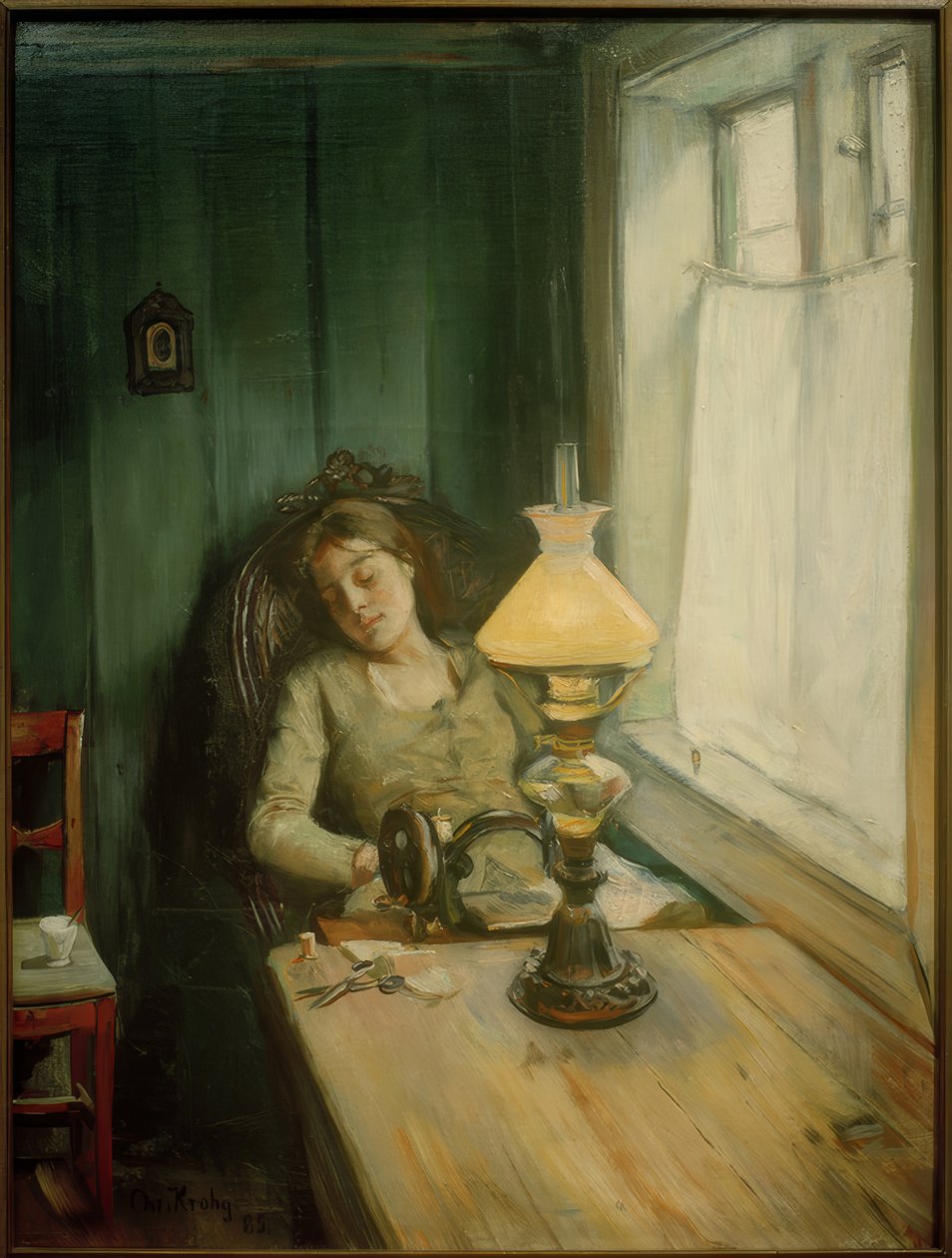 cansado de Christian Krohg