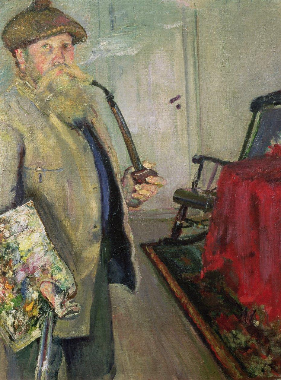 Auto-retrato de Christian Krohg