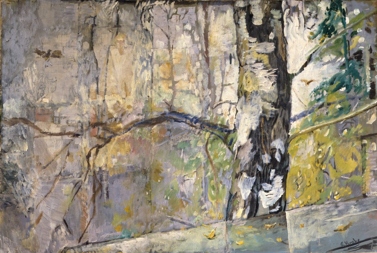 Primavera na rua Halfdan Svartes (Oslo) de Christian Krohg