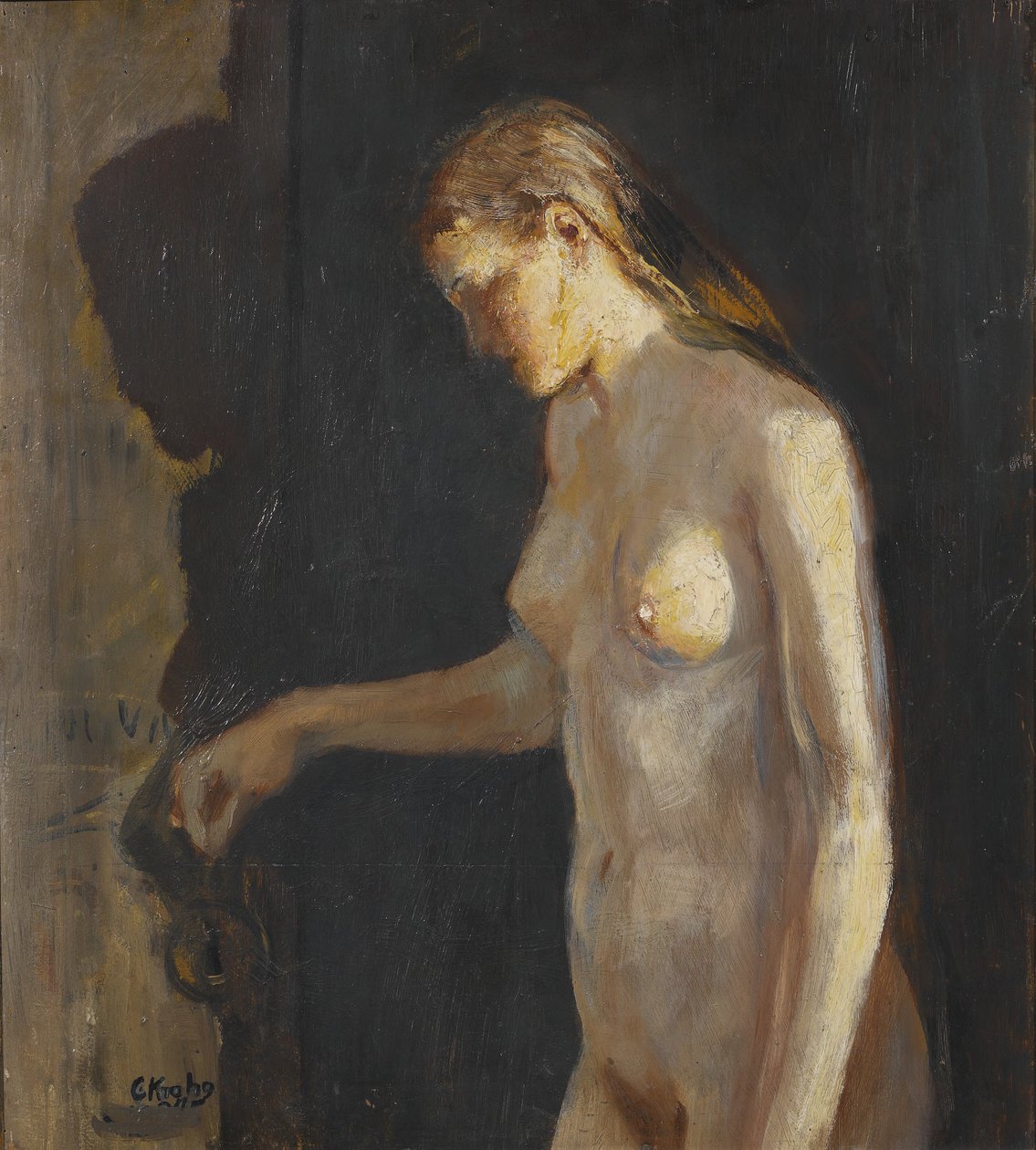 O modelo de Christian Krohg