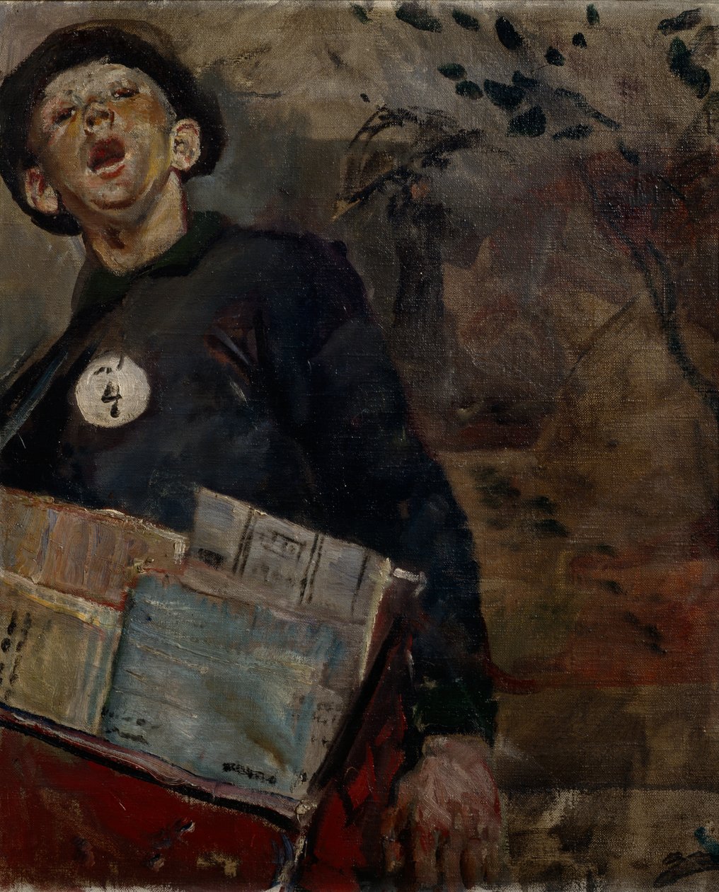 O menino do jornal de Christian Krohg