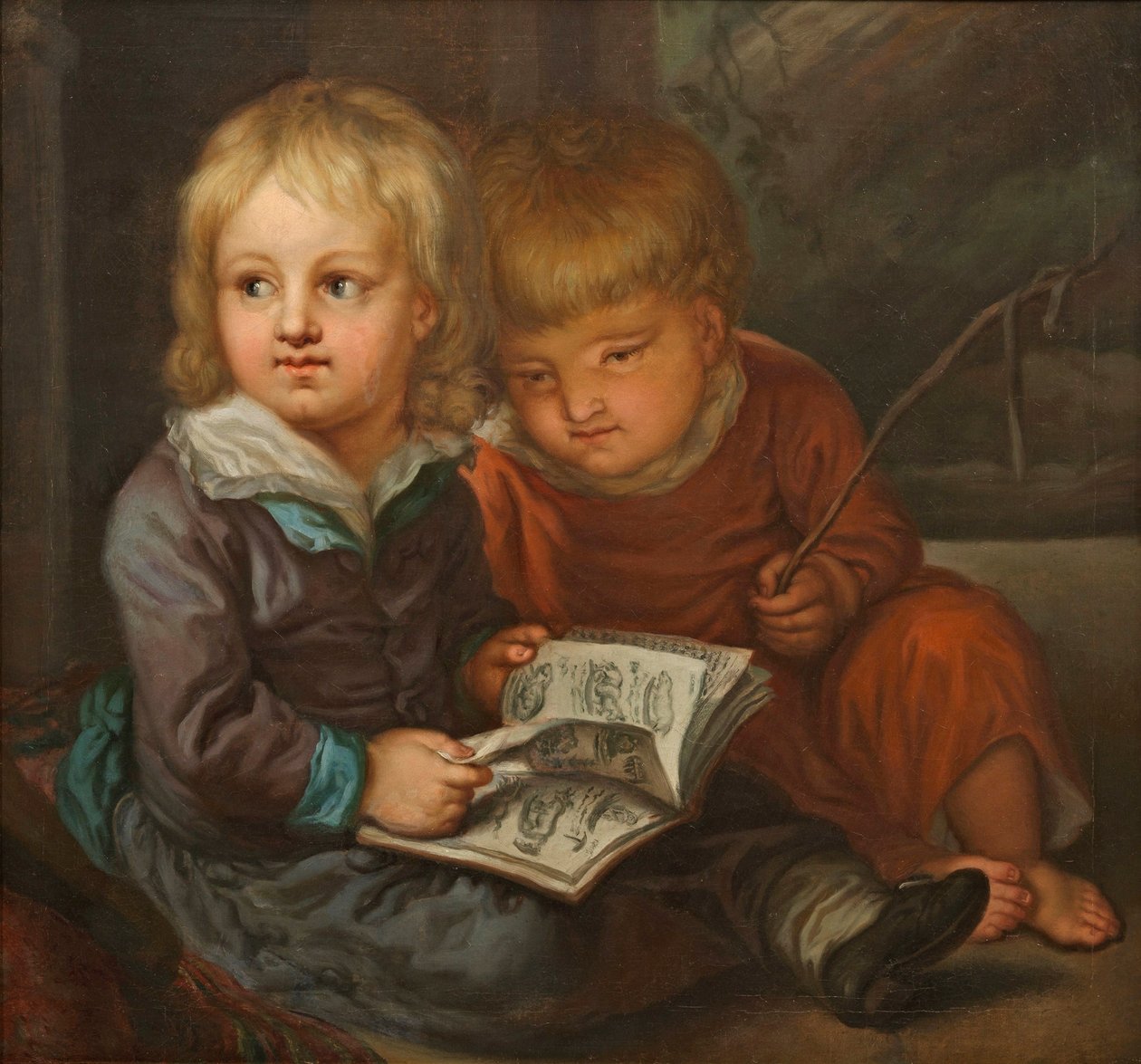 Alemão: Os Filhos do Artista de Christian Leberecht Vogel