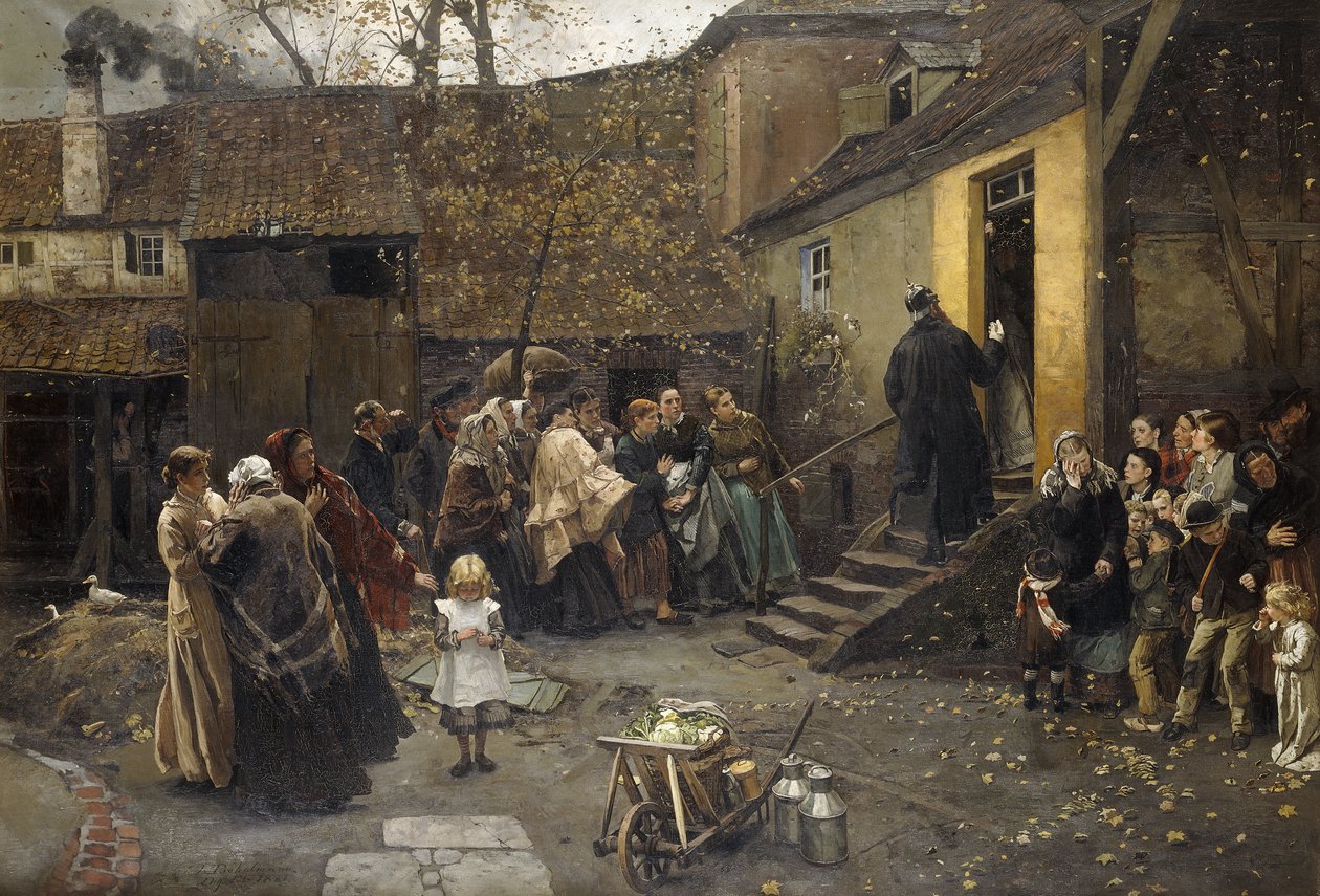 Prender; Uma prisão, 1881 de Christian Ludwig Bokelman
