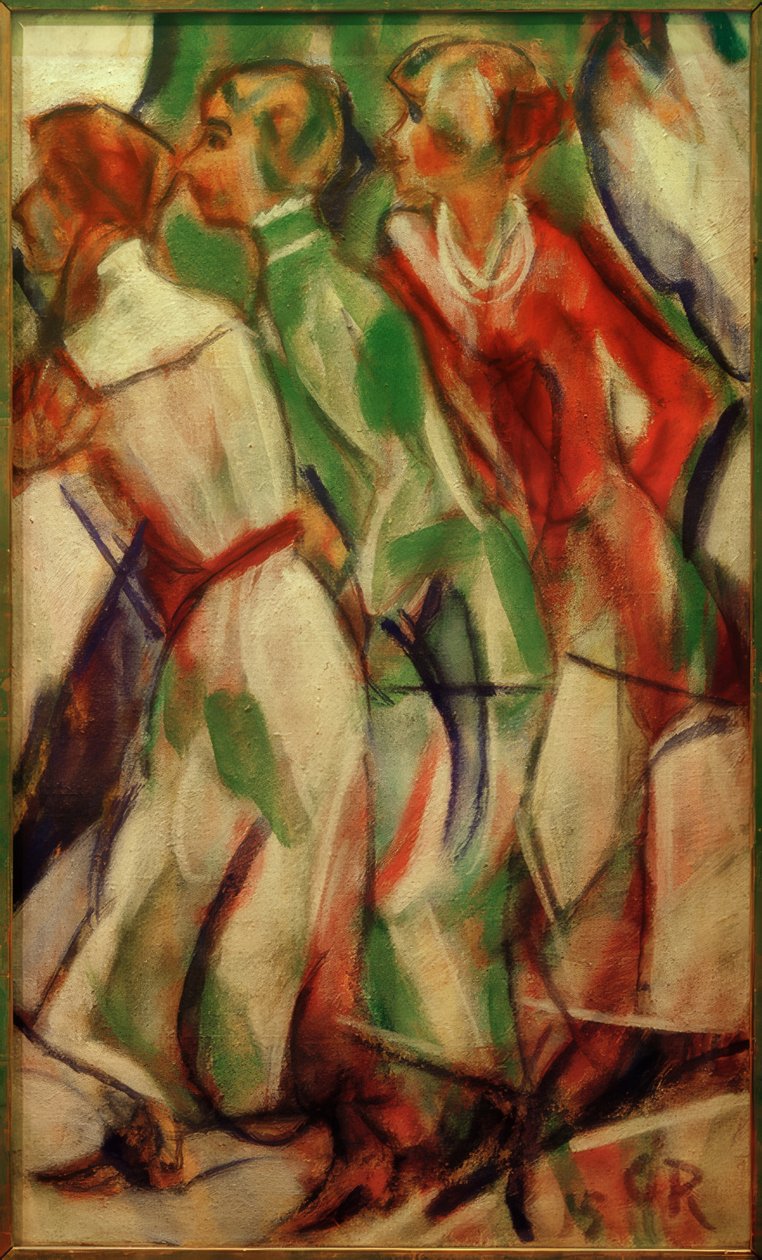 Costas (Três meninas) de Christian Rohlfs