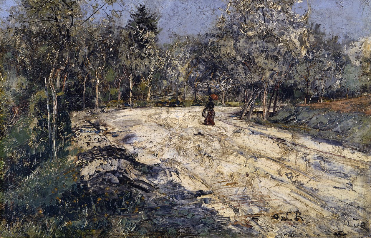 Estrada rural de Berka de Christian Rohlfs