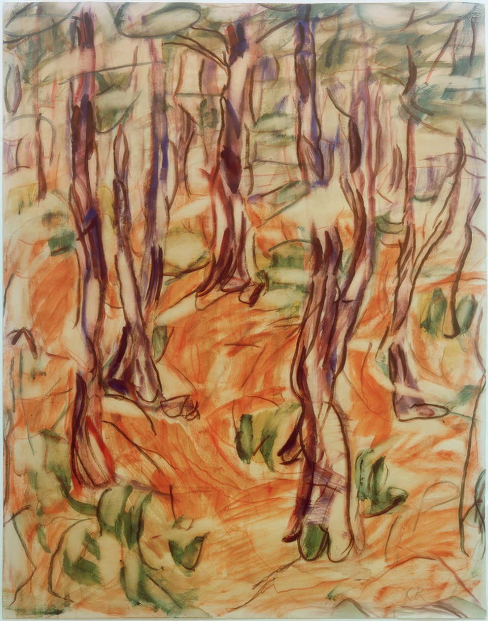Faias na primavera de Christian Rohlfs