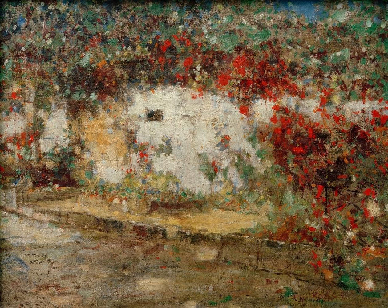 Muro do cemitério em Weimar de Christian Rohlfs