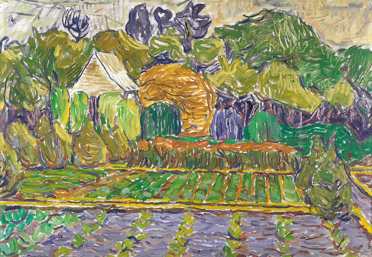 Jardim em Soest de Christian Rohlfs