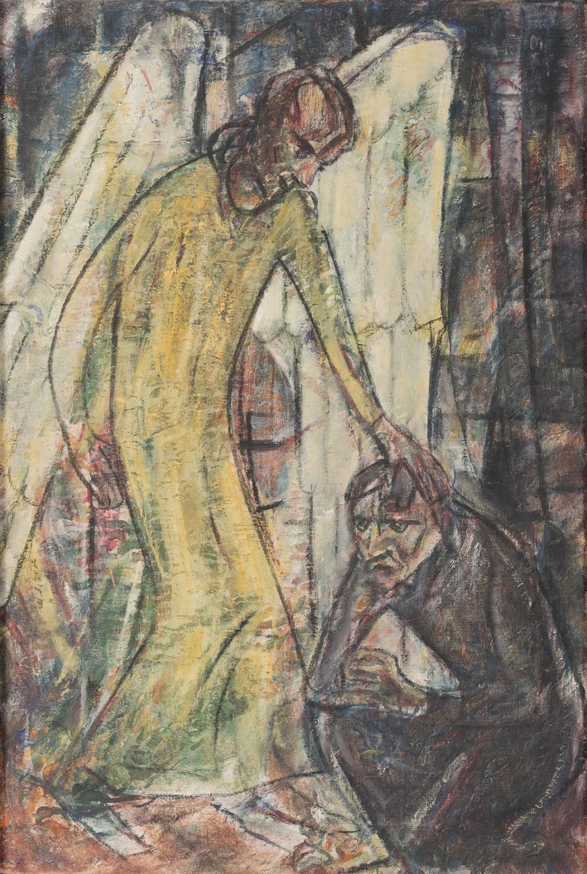 Getsémani / Cristo no Getsémani de Christian Rohlfs