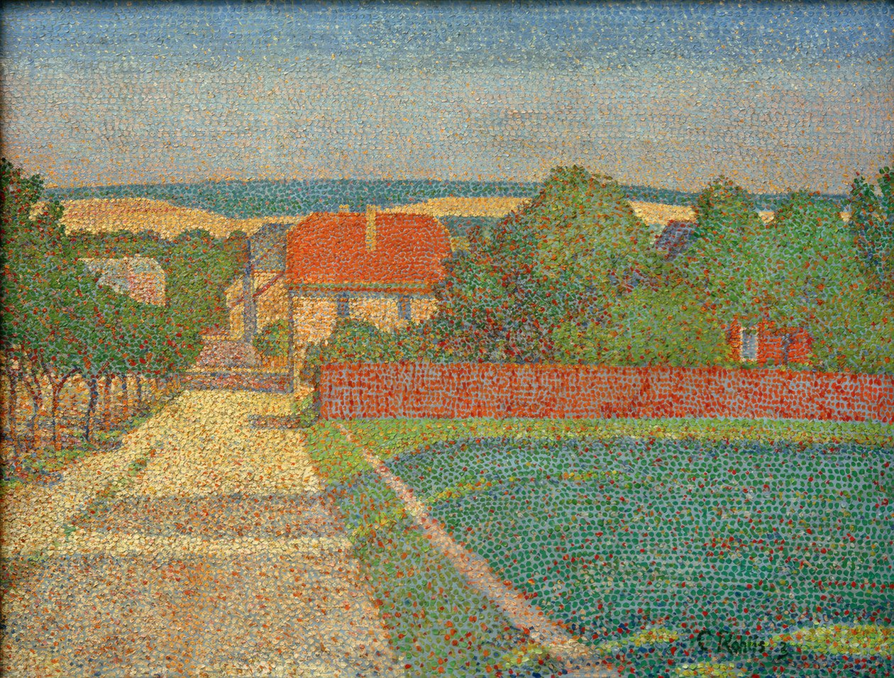 Casas em Weimar de Christian Rohlfs