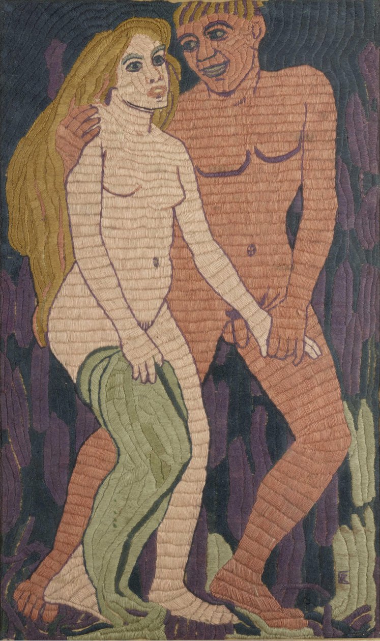 Junges Paar de Christian Rohlfs