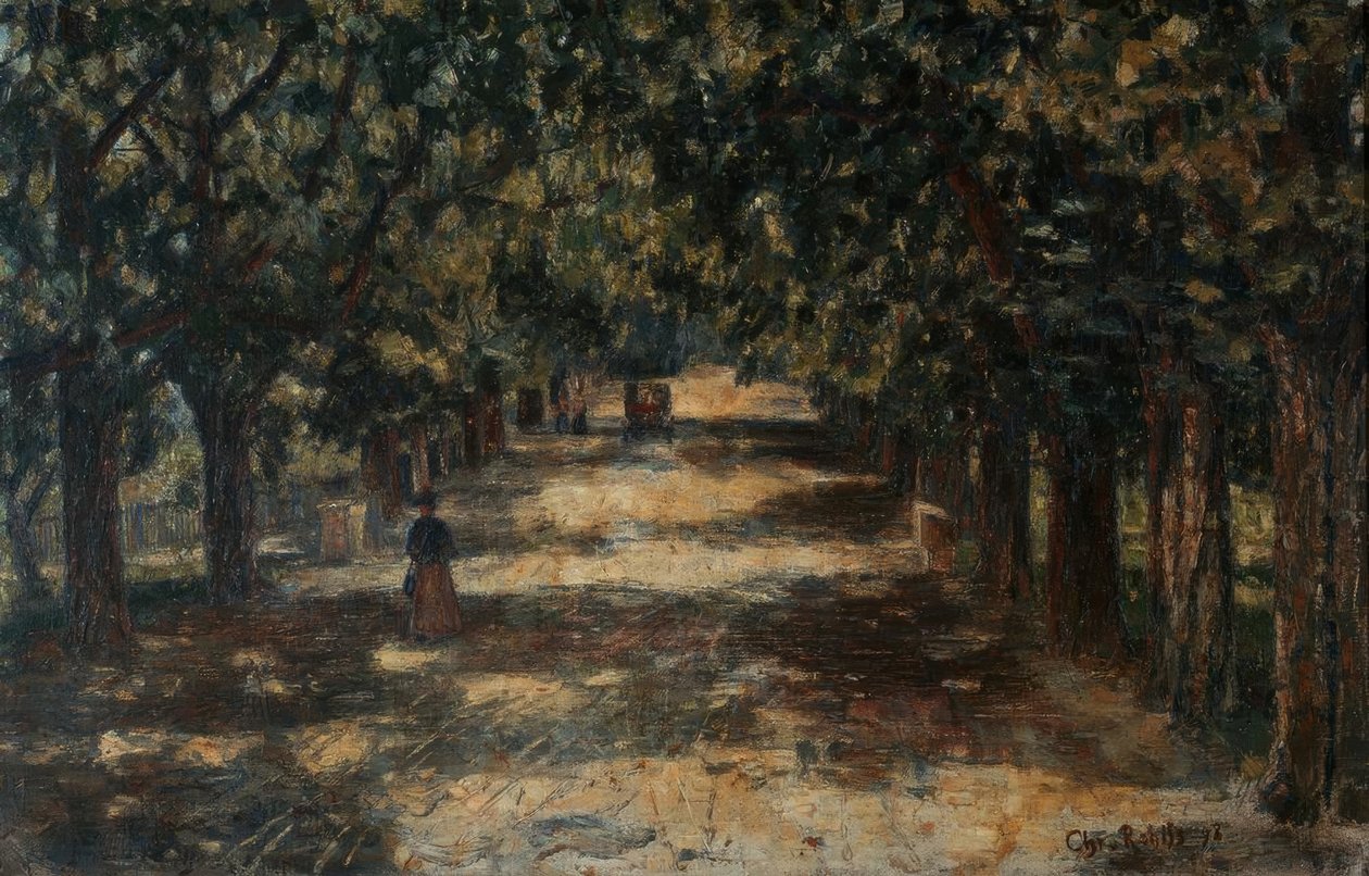 Kastanienallee Faz Belvedere de Christian Rohlfs