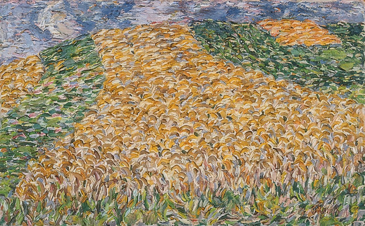Milharal. 1907 de Christian Rohlfs