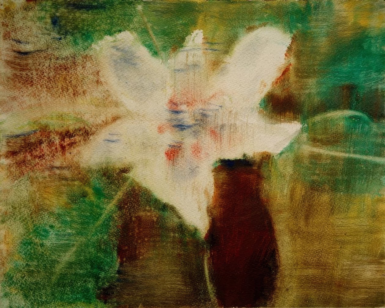 Magnolienblüte de Christian Rohlfs